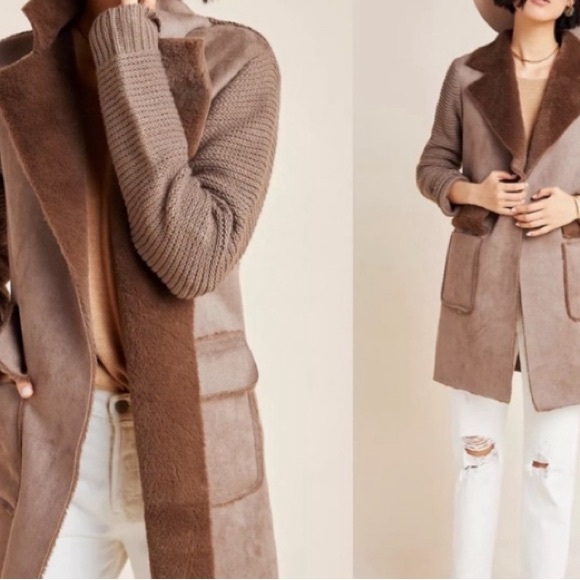 New Anthropologie xsp piper sweater coat - Picture 8 of 8